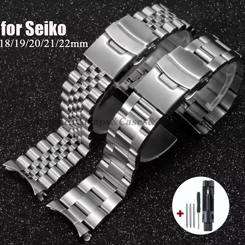 Stainless steel watch strap - stainless,