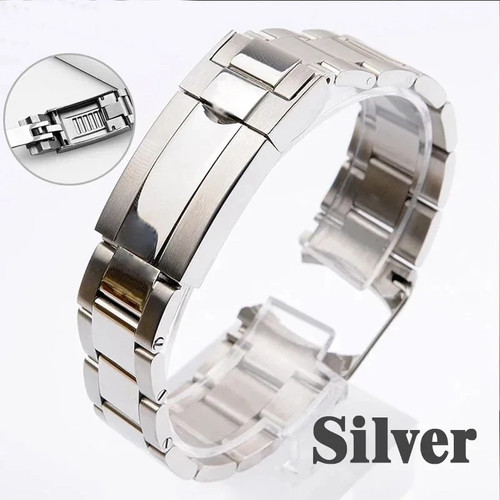 Stainless steel watch - stainless,